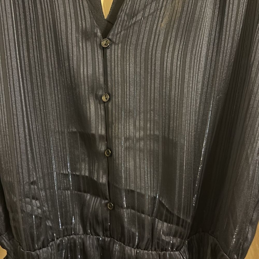 All in Favor shimmery romper - Picture 3 of 7